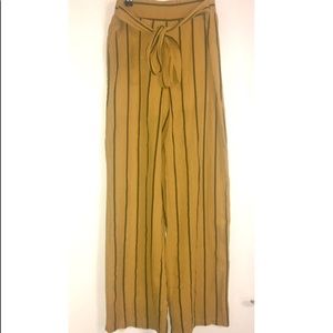 Pinstripe Palazzo Pants - Miss Love - M